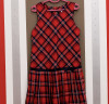 Conjunto vestido mais casaco Kilt