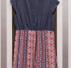 Vestido jeans estampa
